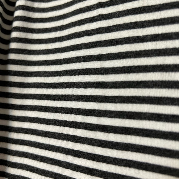 North Kinder Black and white stripe tank shortie. Size 6-12m - Picture 4 of 5
